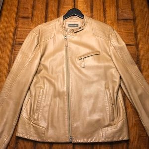 Men's Banana Republic Tan Leather Jacket